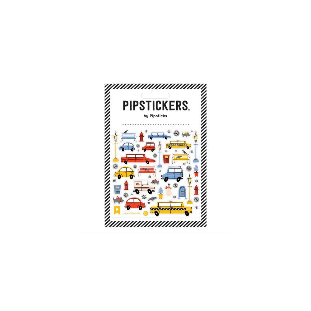 Pipsticks, Stickers, Art & School, 4"x4", Holiday Hustle, 768046